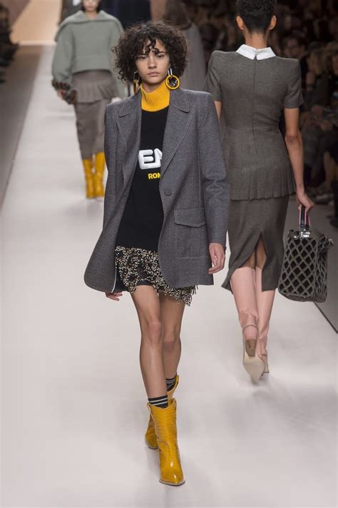 fendi fila fashion week.